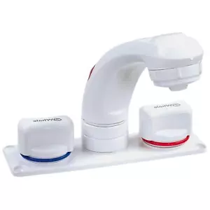 GRIFO MEZCLADOR ELEGANCIA BALLENA 12MM CARAVANAS AUTOCARAVANAS AUTOCARAVANAS AGUA FRÍA CALIENTE - Imagen 1 de 3