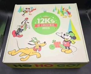 Run Disney 12 days of Christmas 2023 Box With Ornaments - Picture 1 of 10