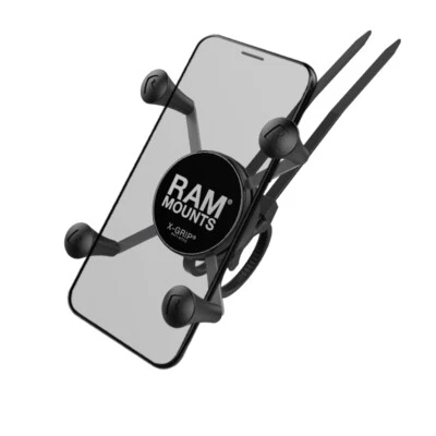 RAM X-Grip Phone Mount with RAM EZ-On/Off Bicycle Base - Image 1 of 4