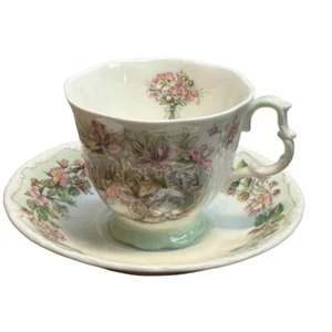 Royal Doulton Brambly Hedge Summer Tea Cup & Saucer Set - Picture 1 of 8