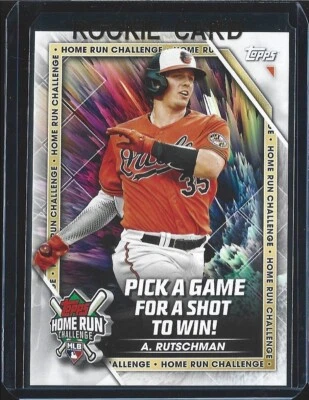 Adley Rutschman - 2023 Topps Home Run Challenge #HRC-3 - Unscratched - Baltimore - Image 1 of 2
