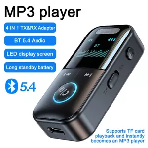 4w1 Bluetooth 5.4 Odbiornik i nadajnik Bezprzewodowy adapter audio Aux 3,5 mm - Zdjęcie 1 z 24