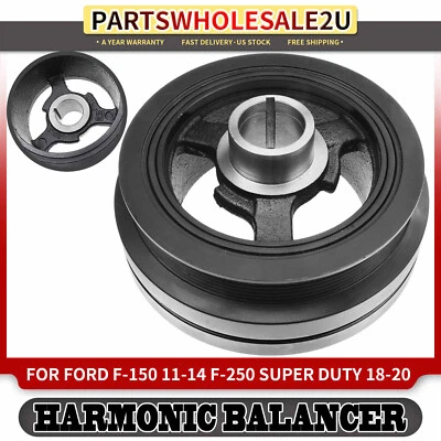 Balanceador harmônico de motor para Ford F-150 2011-2014 F-250 350 Super Duty 2018-2020 - Imagem 1 de 4