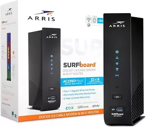 ARRIS SBG7600AC2 Cable Modem Router Combo Fast 30 WiFi - Picture 1 of 7