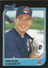 SEAN CASEY 1997 BOWMAN ROOKIE #367 CLEVELAND INDIANS