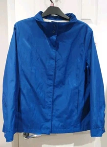 Orvis ladies Womens jacket Size Large Parisian Blue Stylish Designer - Picture 1 of 13
