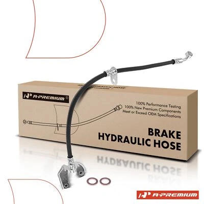 A-Premium Brake Hydraulic Hose Front Right for Honda Insight Automatic CVT trans - Image 1 of 4