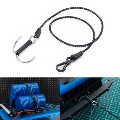 RC Car Winch Strap,Escape Rope,Rescue Trailer Hook for Axial SCX10 I IIRR10 TRX4 - Bild 1 von 4