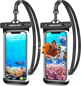 Unbreakcable Waterproof Phone Case, 2-Pack IPX8 Universal Waterproof Phone - Picture 1 of 12