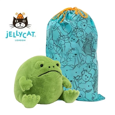 Jellycat Ricky Rain Frog - Jelly Hero Amphibian Special Edition Collectible😠 - Image 1 of 4