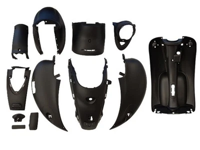 Komplette Verkleidung matt-schwarz ZNEN Nova Alpha Roller Motororoller Retro