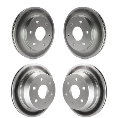 Rotores de freno silenciosos delanteros traseros para GMC Sierra 1500 Safari Yukon 1999-2006 oeR2 Foto 1 de 4