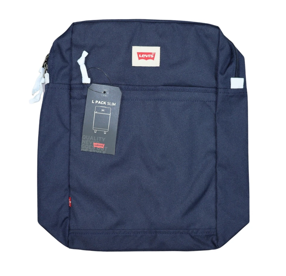 Mochila Levi's L-Pack Slim Embalable Unisex 17"x11"x5" Nueva con Etiquetas Elige Color Foto 1 de 1