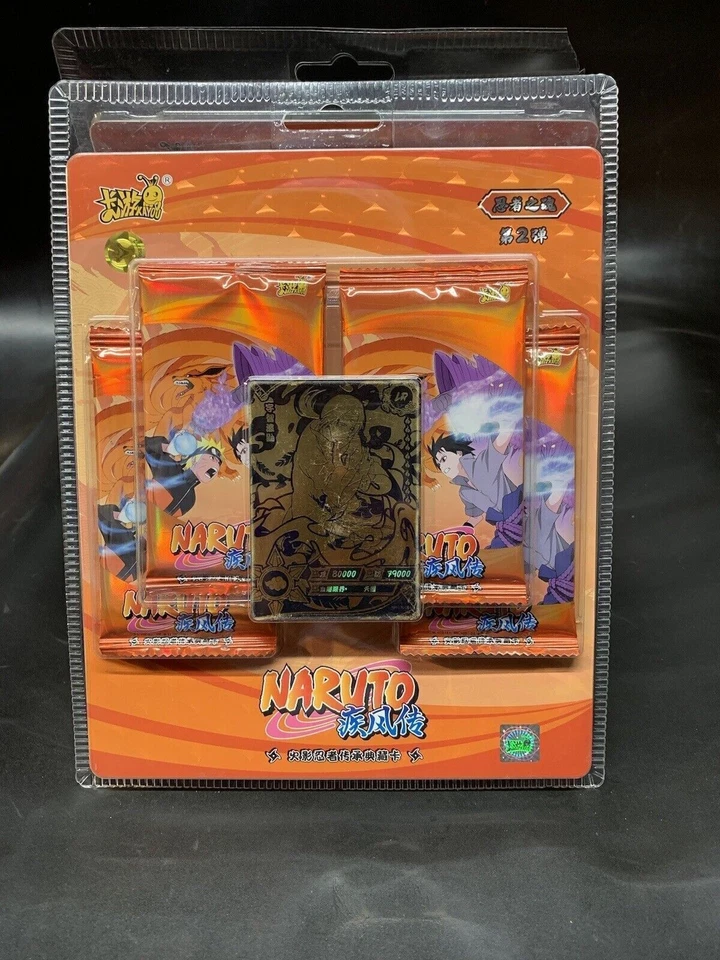 Pack Blister Naruto Kayou Itachi Nivel 4 Wave 2 TCG CCG Foto 1 de 4