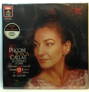 Puccini, Callas, Di Stefano, Gobbi, La Scala Orchestra: Tosca 2 LP Box Set *NEW* - Picture 1 of 2