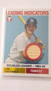 Don Mattingly Yankees 2005 Topps Pristine Bat Relic - Picture 1 of 2