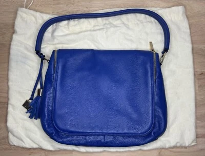 Gili Halo Cuero Azul Cremallera Alrededor Viaje Multi Bolsillo Bolso de Hombro Cartera Foto 1 de 4