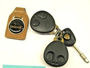 PAIR 1995-1997 Jaguar keyless 2-button car X series remote KEY FOB transmitters - Picture 1 of 7