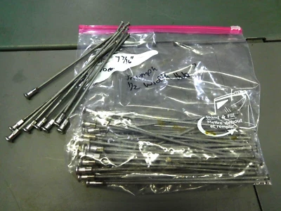 RADIOS DE RUEDA TRIUMPH 7 7/16", 40 CADA UNO BUJE DE 1/2" ANCHO  Foto 1 de 4