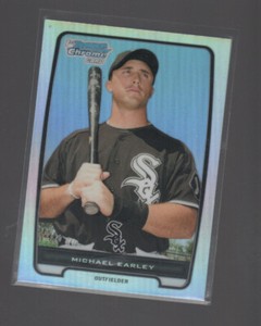 MICHAEL EARLEY 2012 BOWMAN CHROME PROSPECTS REFRACTOR CARD #BCP127