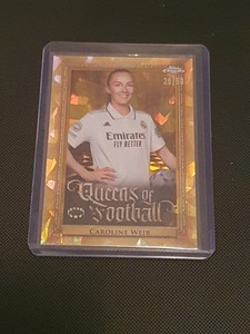 Sapphire 22/23 Women's UCL Caroline Weir Queens Of Football Gold /50 Real Madrid