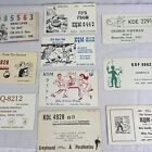 Lot de cartes radio QSL vintage radio amateur lot de cartes QSL cartes radio du Tennessee