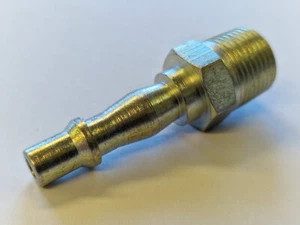 PCL Standard Airflow Quick Release Coupling Plugs with Male Tapered BSP Threads - Picture 1 of 2