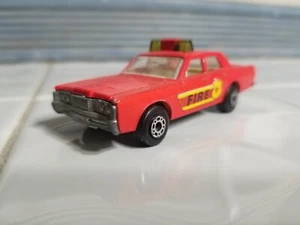 Matchbox Mercury Fire chief Lesney - Picture 1 of 5