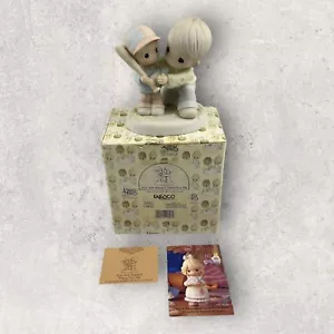 Precious Moments You Are Always There For Me 1995 With Box 163627 Baseball - Picture 1 of 8