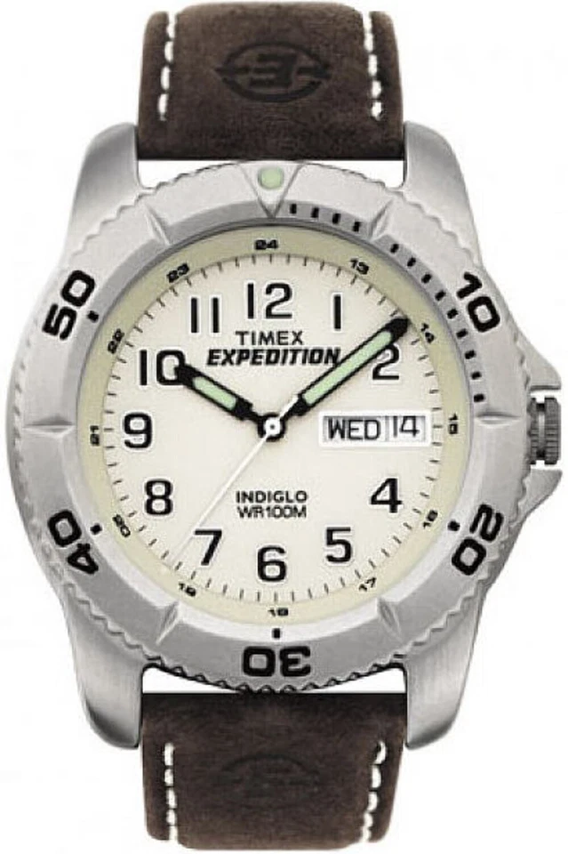 Timex T46681 Men's Cream Watch