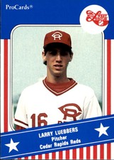 1991 Midwest League All-Stars ProCards MWL22 Larry Luebbers Florence Kentucky KY