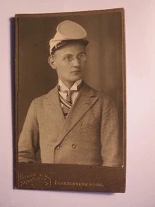 Corps Teutonia Berlin KSCV - 1923 - Bruno Lenze - CDV Brandenburg / Studentika - Picture 1 of 3