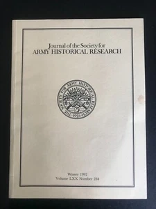 Journal of the Society for Army Historical Research, Winter 1992 V, LXX No 284 - Picture 1 of 3