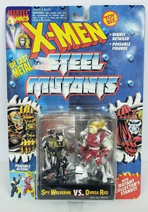 Marvel Comics X-Men Steel Mutants Spy Wolverine vs. Omega Red - Toy Biz 1994 - Imagen 1 de 8