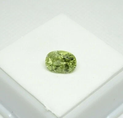 Granate Grosular Amarillo Verde 2.44ct Ovalado 7x9mm Granate Grosular Piedra Preciosa Suelta Foto 1 de 4
