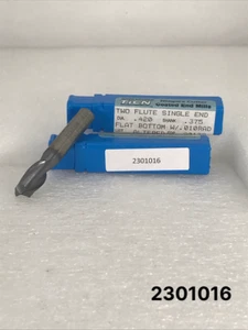 2 Flutes 0.420" x 0.375" x 2-3/8" x 3/4" Niagara Cutter HSS Square End Mill - Picture 1 of 8