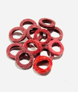 12 Pack NOS OEM Genuine Lawn-Boy Mower Wheel Felt Washers. Part 605255 - Picture 1 of 1