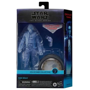 Figura Han Solo Holocomm The Black Series Star Wars Hasbro Edición Azul - Imagen 1 de 4