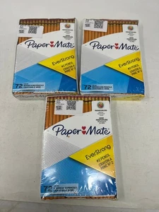 3 Packungen EverStrong #2 Bleistifte, latexfreier Radierer, bruchfeste Mine, 72 Stück - Bild 1 von 4