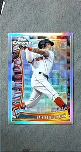 2022 Topps Chrome Sonic Youthquake #YQ-10 Jarren Duran Red Sox - Picture 1 of 2