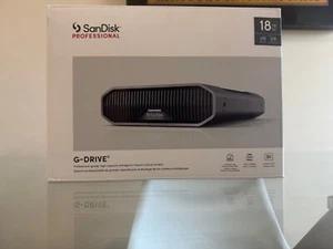 SanDisk Professional 18TB G-DRIVE Enterprise Class USB 3.3 External Hard Drive - Afbeelding 1 van 7