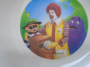 Vintage 1991 McDonald's Melamine Ware Children's Bowl PMC - Picture 1 of 5