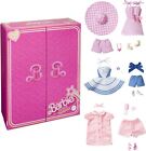 Barbie The Movie Clothes, Collectible Fashion Pack with Three Iconic Film Outfit