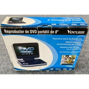 Portable 8” DVD player W/Charger PVS8380 - Picture 1 of 4