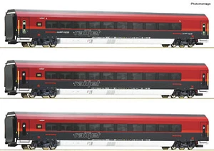 Roco 74040  H0  3er Set Personenwagen Railjet Ep. VI ÖBB - Picture 1 of 1