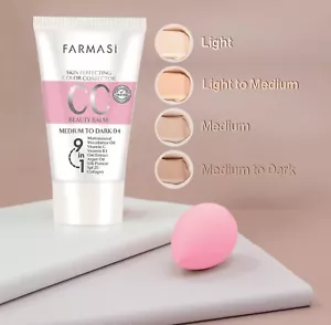 Farmasi CC Color Control Cream Foundation Cream 1.7 oz / 50 ml | Various Shades - Picture 1 of 51