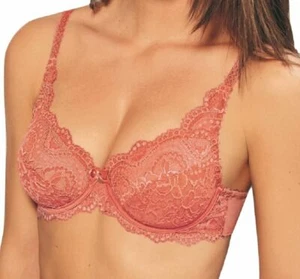 PLAYTEX FLOWER ELEGANCE FULL CUP U/W BRA P5832 ORANGE 32B BNWT - Picture 1 of 3