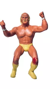 Vintage 1984 LJN Hulk Hogan Gummi Vinyl Wrestling Actionfigur 7 3/4 Zoll groß - Bild 1 von 2