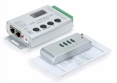 DC 5V 12V 24V 4Keys HC008 programmable rgb led pixel controller 133 effect modes - Image 1 of 4