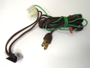 Garrard Model 62 Turntable Power Cord With Plug and Ground Wire Harness - Picture 1 of 4